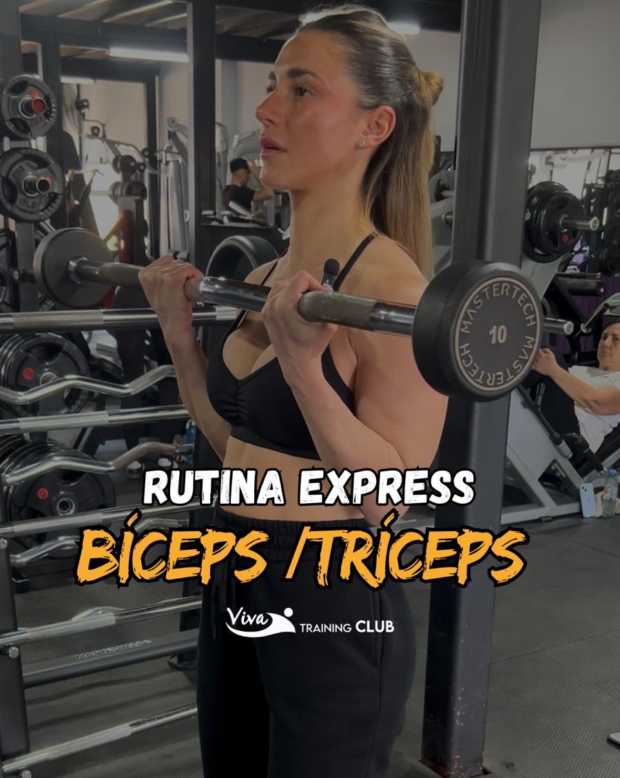 Rutina express biceps/triceps