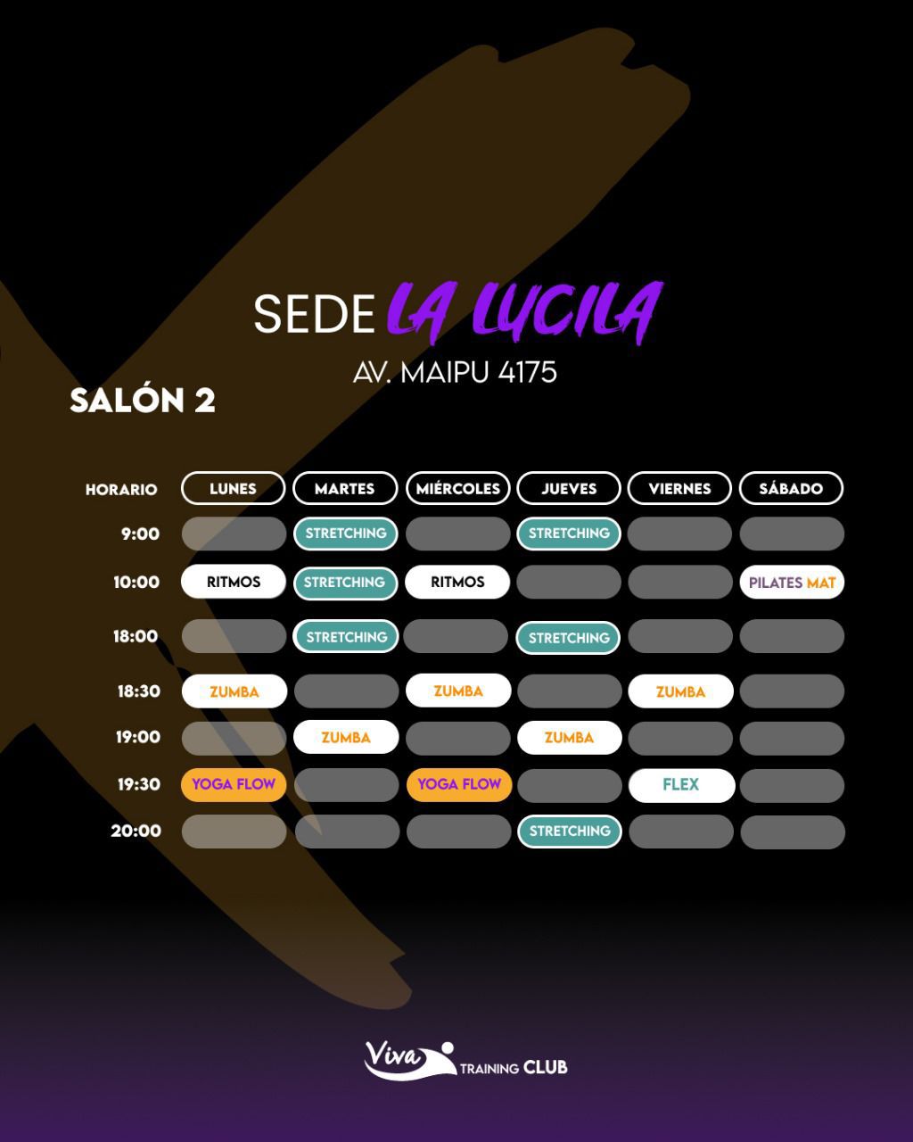 Grilla Salon 2 La Lucila