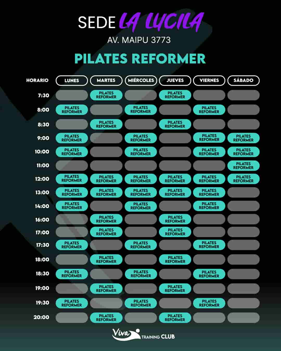 Grilla La Lucila Pilates Reformer Grilla La Lucila Pilates Reformer