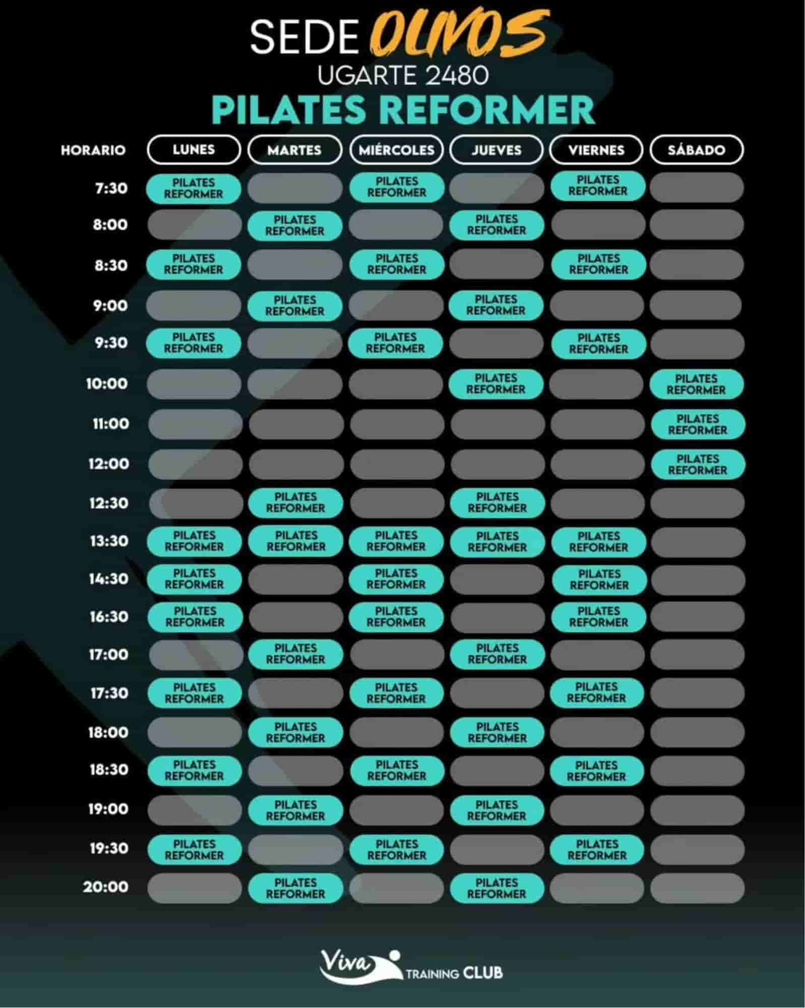 Grilla Olivos Pilates Reformer