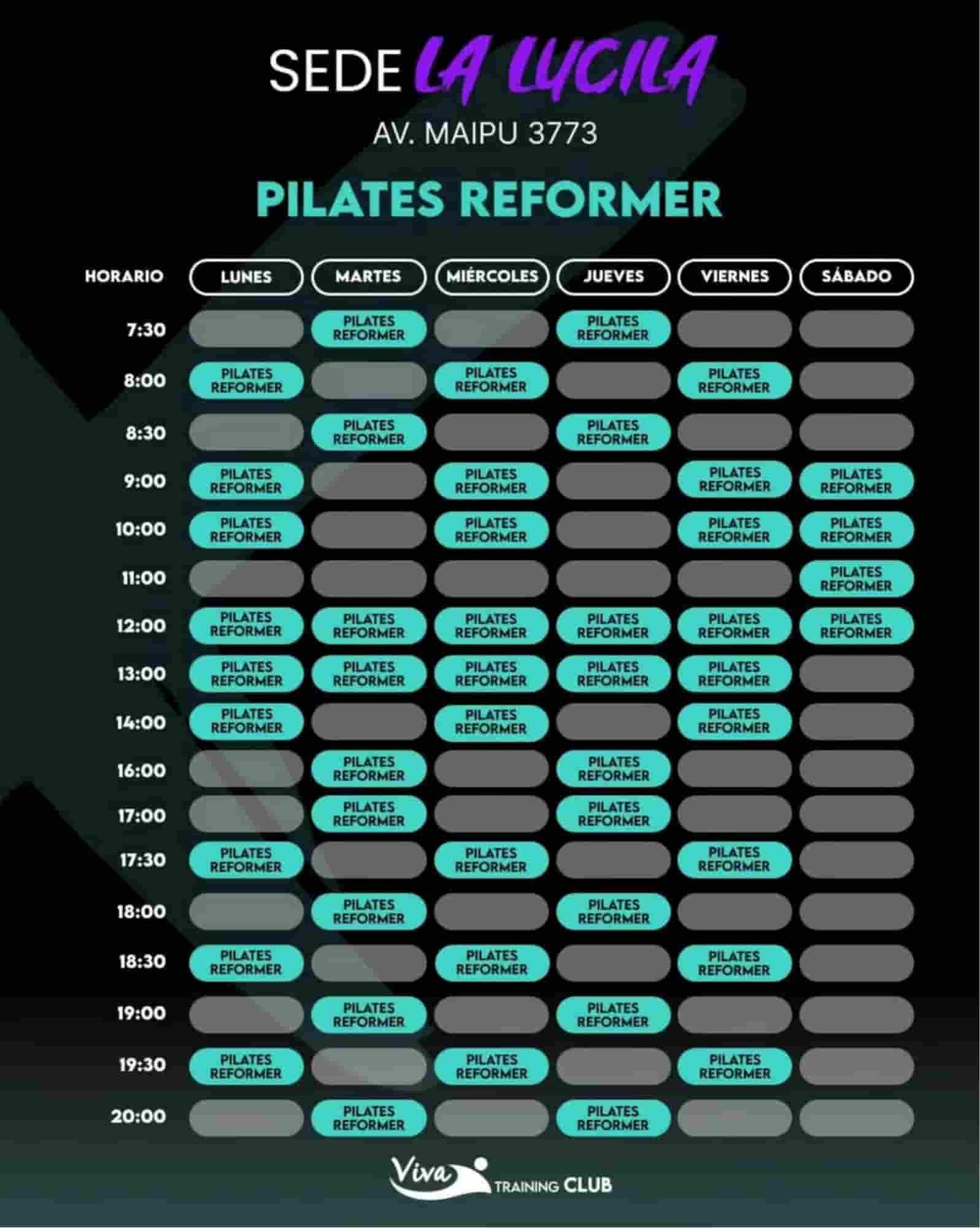 Grilla La Lucila Pilates Reformer